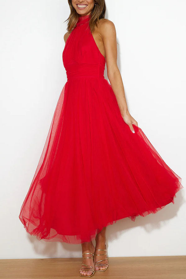 Phoebe - Midi Dress with Long Skirt