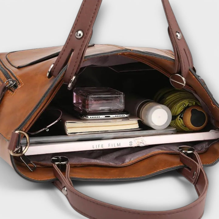 Serenya - Elegant Leather Handbag