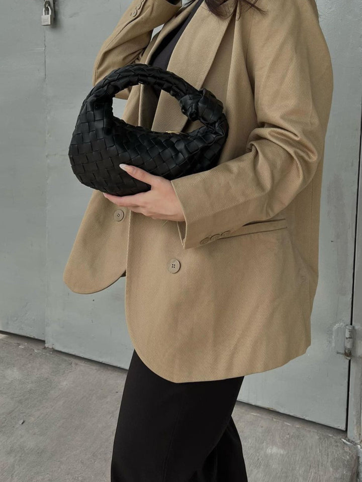 Marigold Woven Mini Handbag