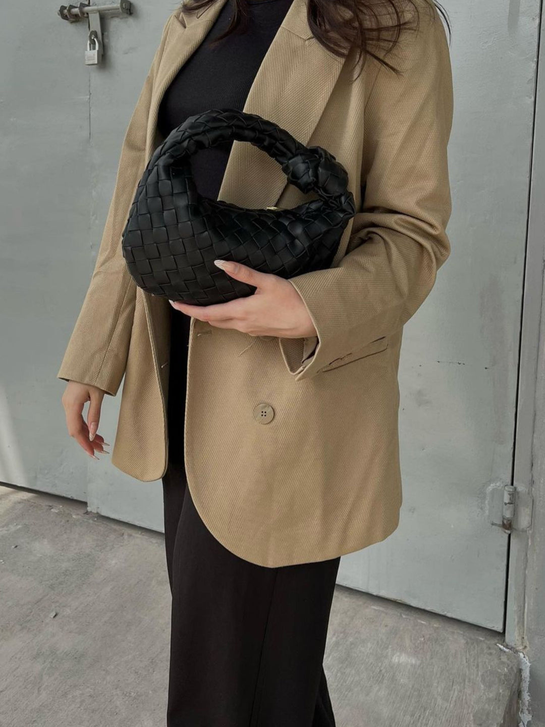 Marigold Woven Mini Handbag