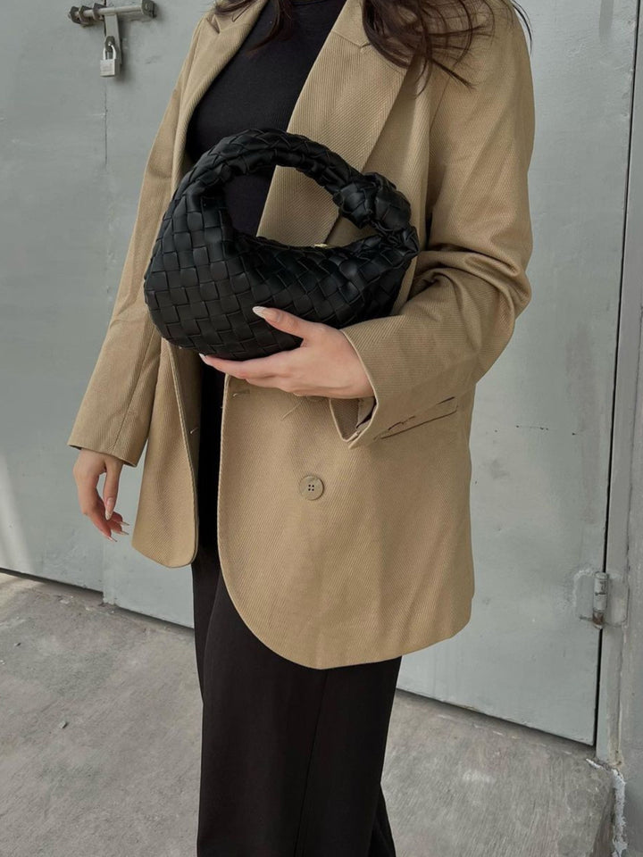 Marigold Woven Mini Handbag