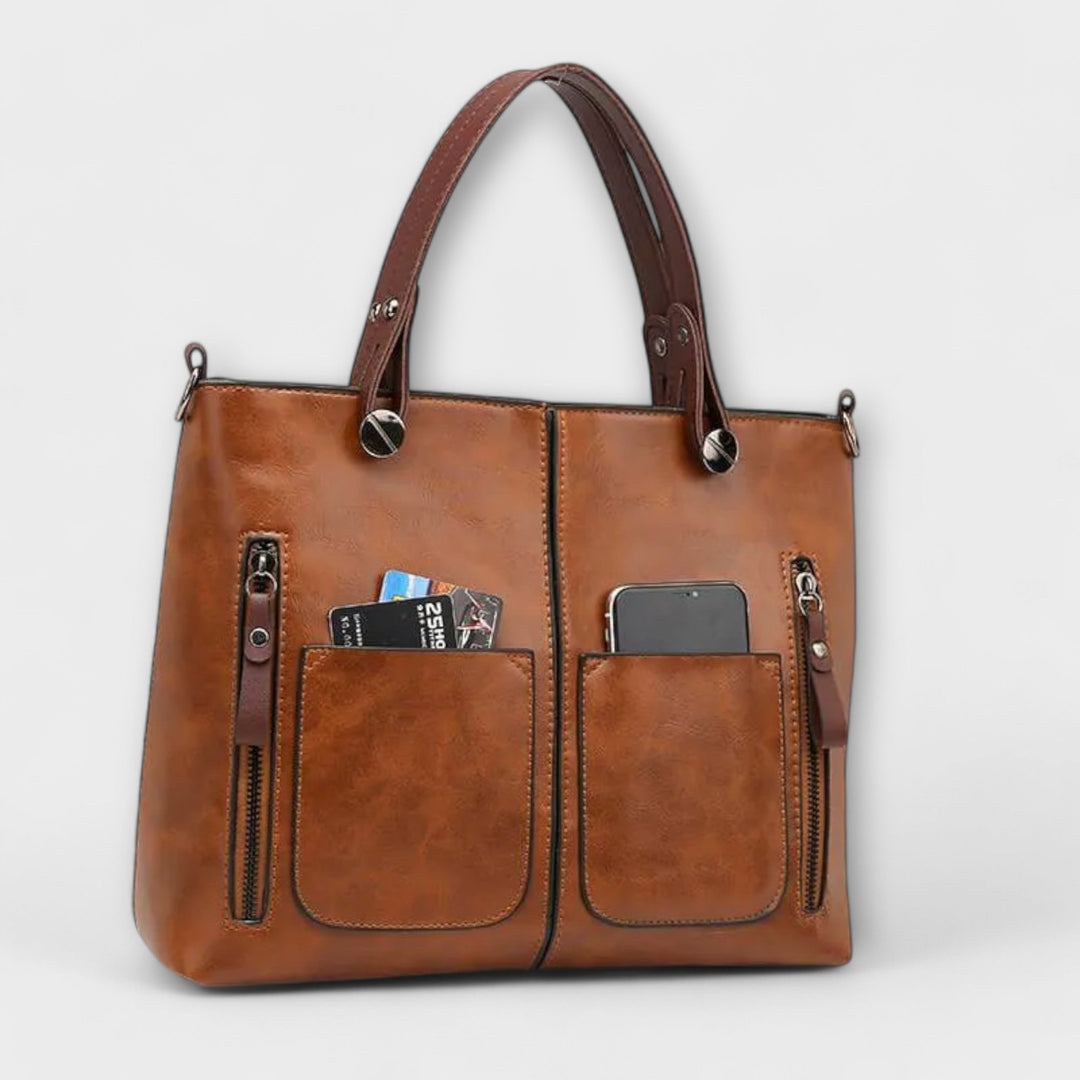 Serenya - Elegant Leather Handbag