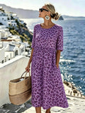 Sienna™ | Wild Grace Midi Dress