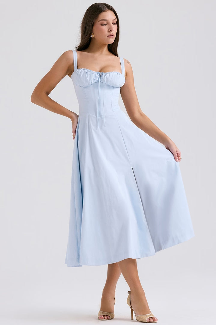 AURORA - CORSET MIDI DRESS