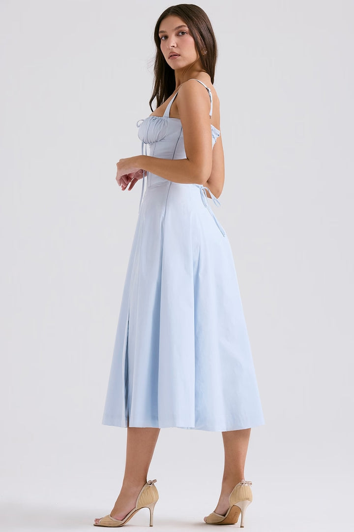 AURORA - CORSET MIDI DRESS