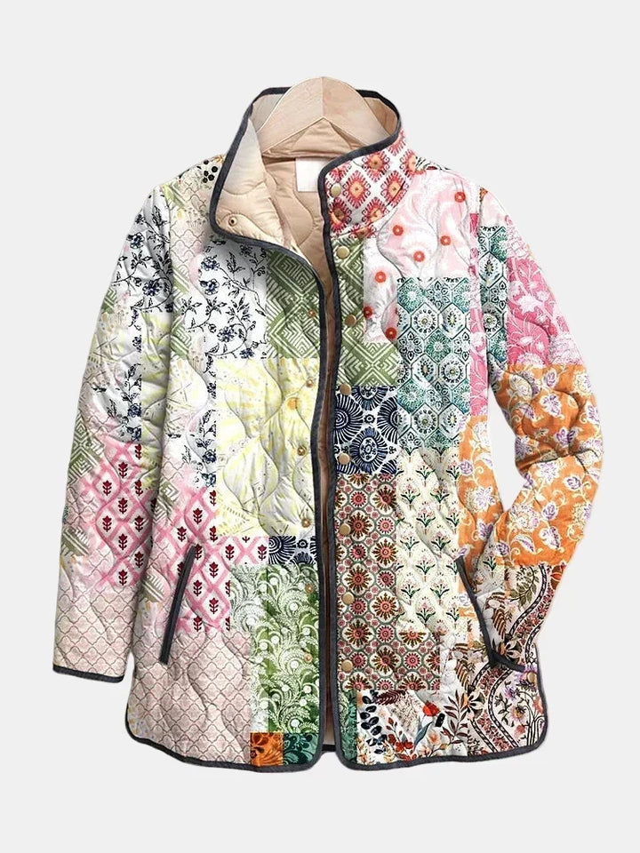Valcor | Patchwork Bohemian Quilted Jacket Florence
