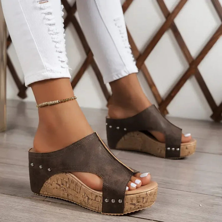 Melissa | Wedge Sandals with Arch Support