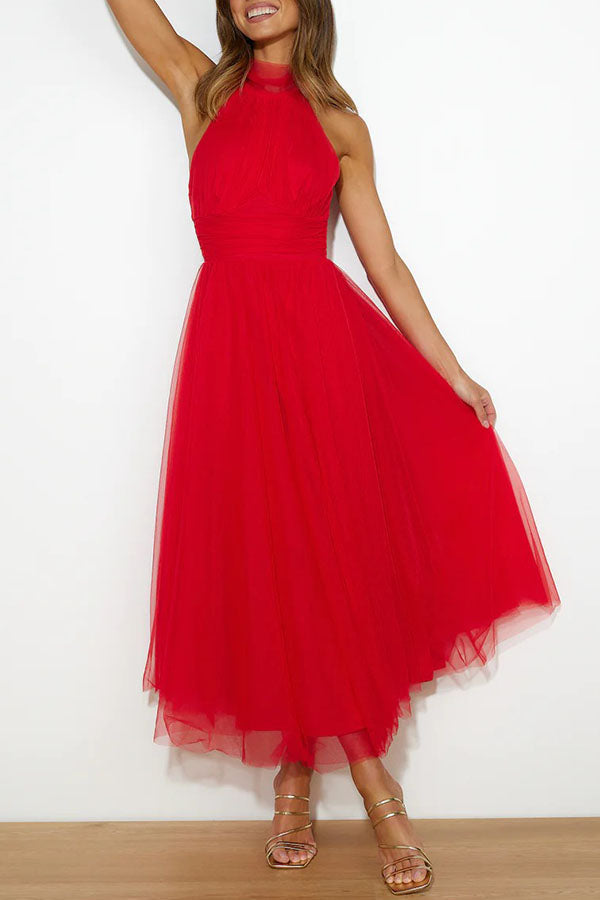 Phoebe - Midi Dress with Long Skirt