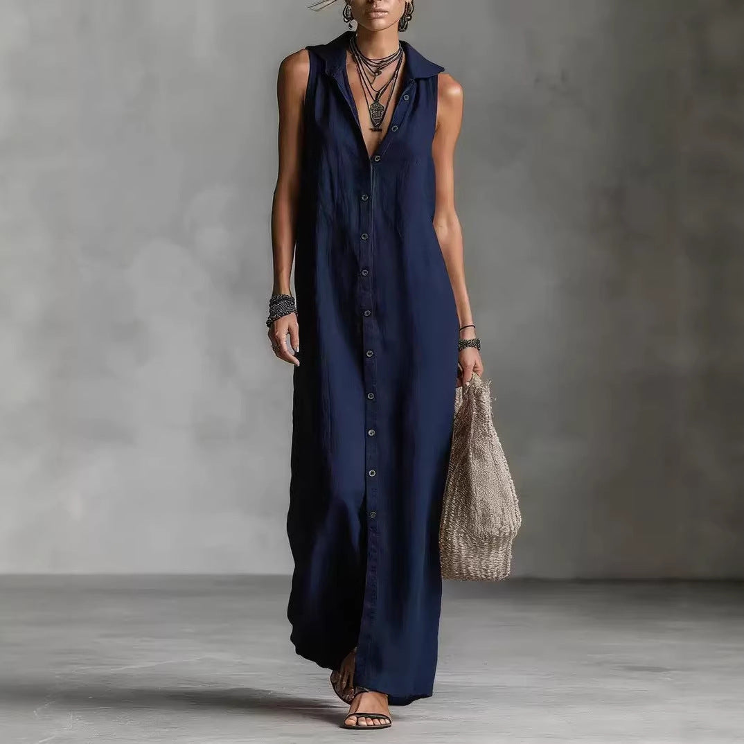Kamila | Effortless Sleeveless Maxi Dress