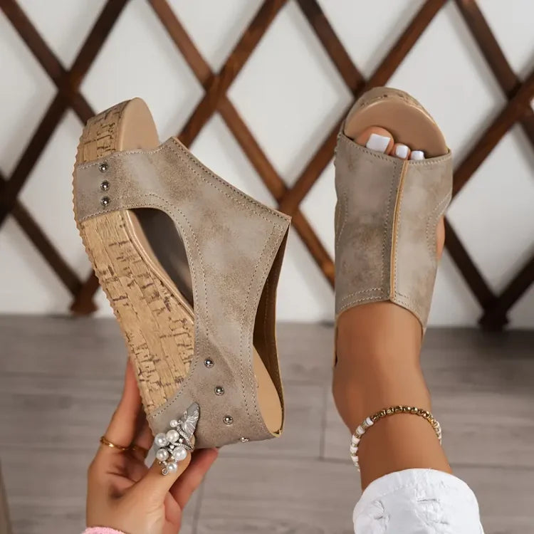 Melissa | Wedge Sandals with Arch Support