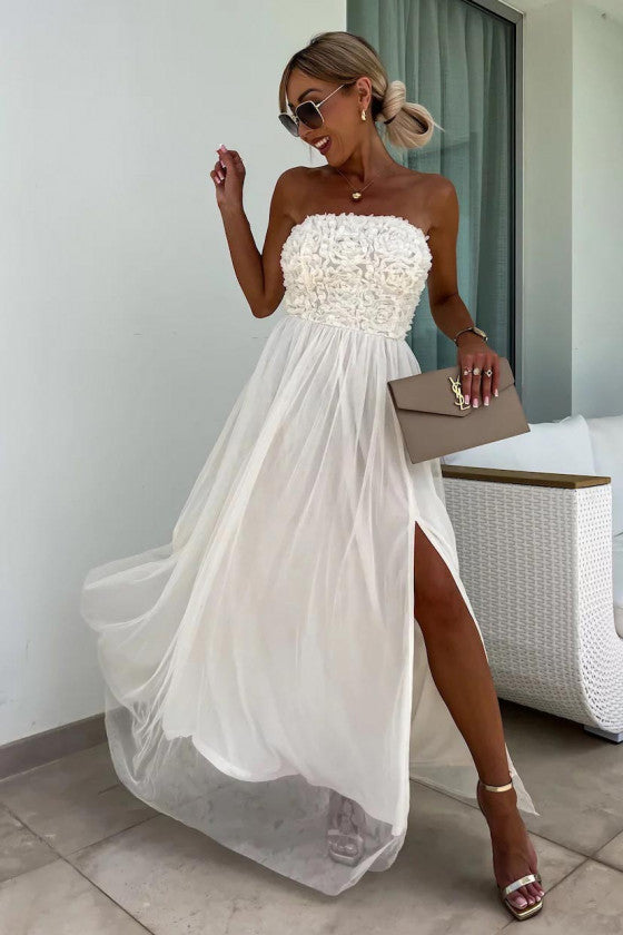 Ari - Fashionable Maxi Dress with Split