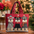 Handmade Bag with Schnauzer
