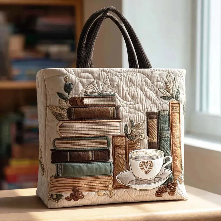 Handmade Bag with Coffee Design