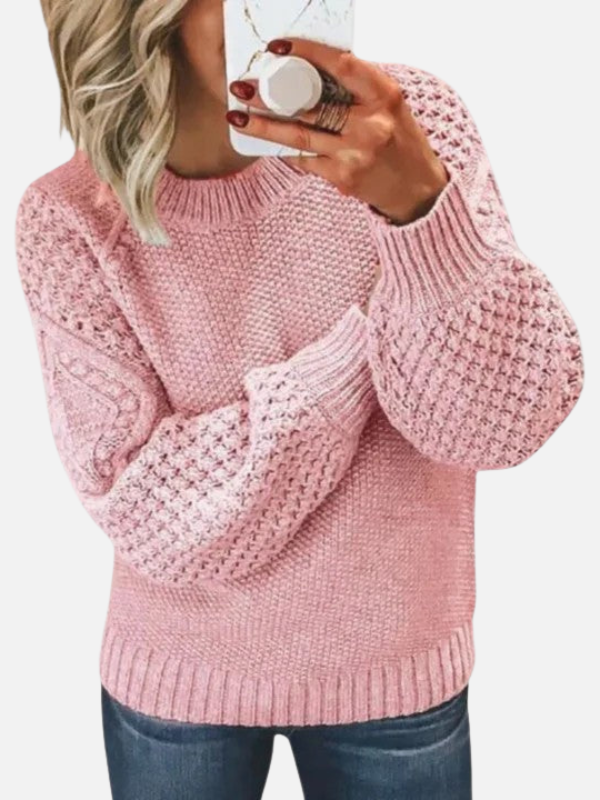 Anna | Soft Chunky Knit Jumper with Round Neck