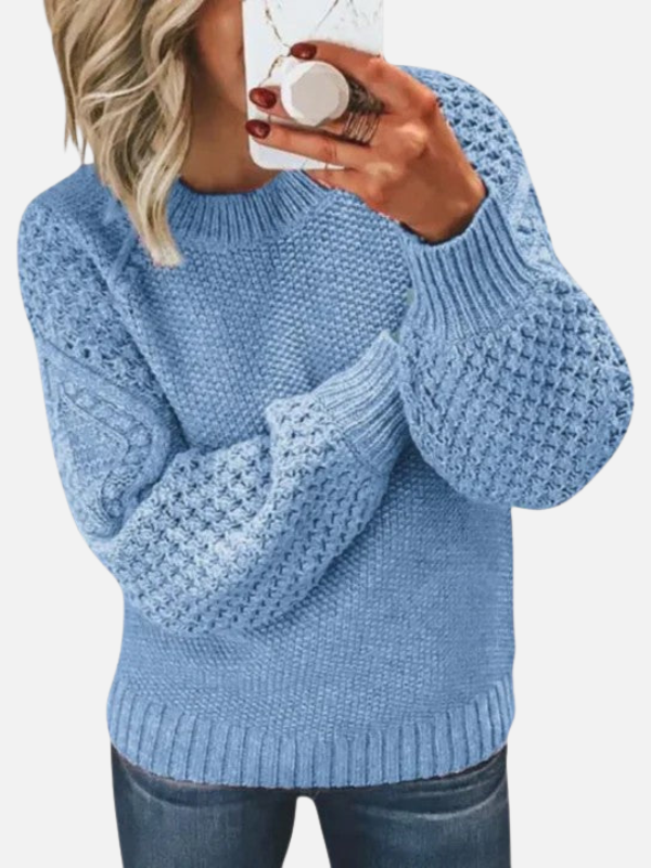 Anna | Soft Chunky Knit Jumper with Round Neck
