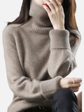Maria | Soft Knit Roll Neck Jumper – Women's