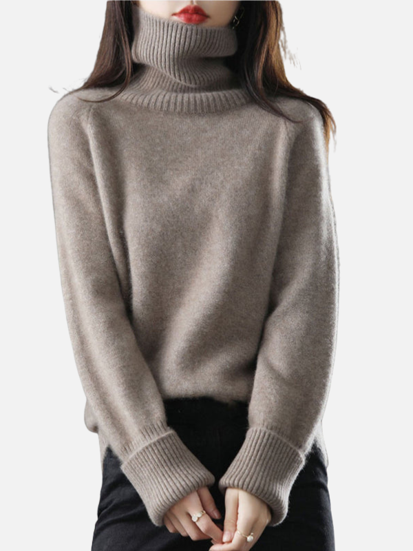 Maria | Soft Knit Roll Neck Jumper – Women&