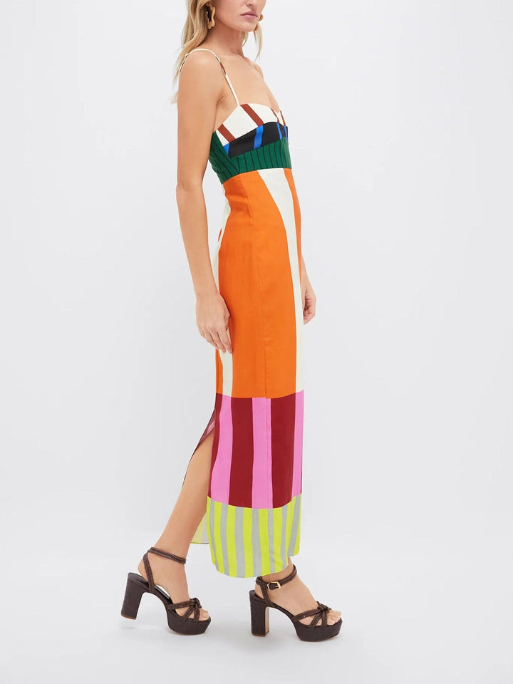 Elsa - Multicolour Maxi Dress