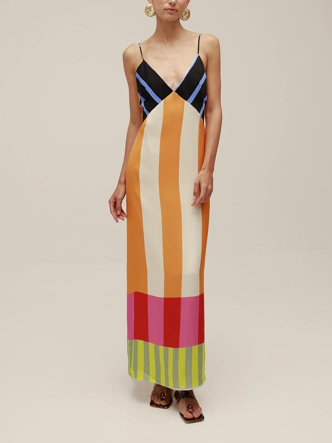 Elsa - Multicolour Maxi Dress