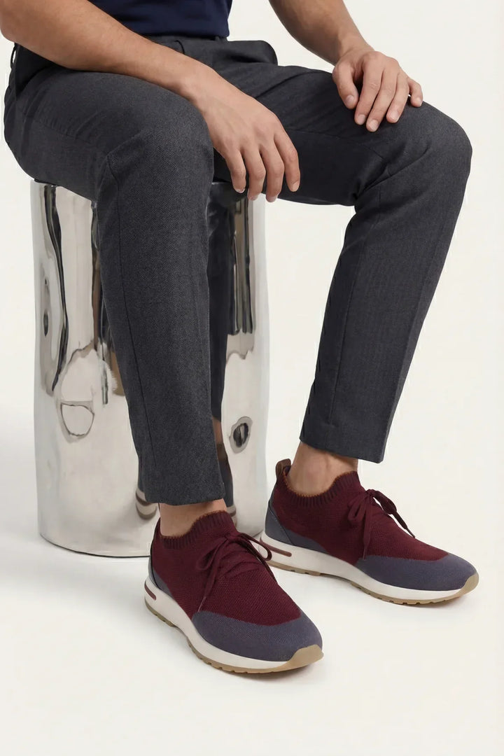 Zurich Sneaker - Burgundy