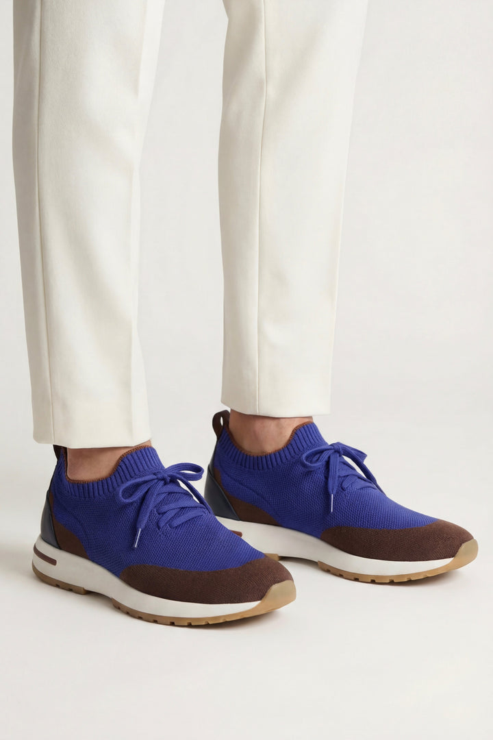 Zurich Sneaker - Blue/Brown