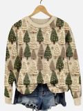 Lone | Christmas Jumper with Christmas Trees