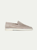 Classic Suede Loafer Light Grey