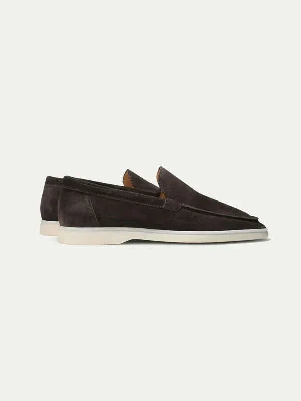 Classic Suede Loafer Brown