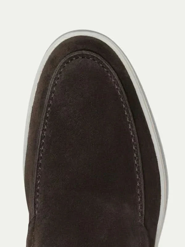 Classic Suede Loafer Brown