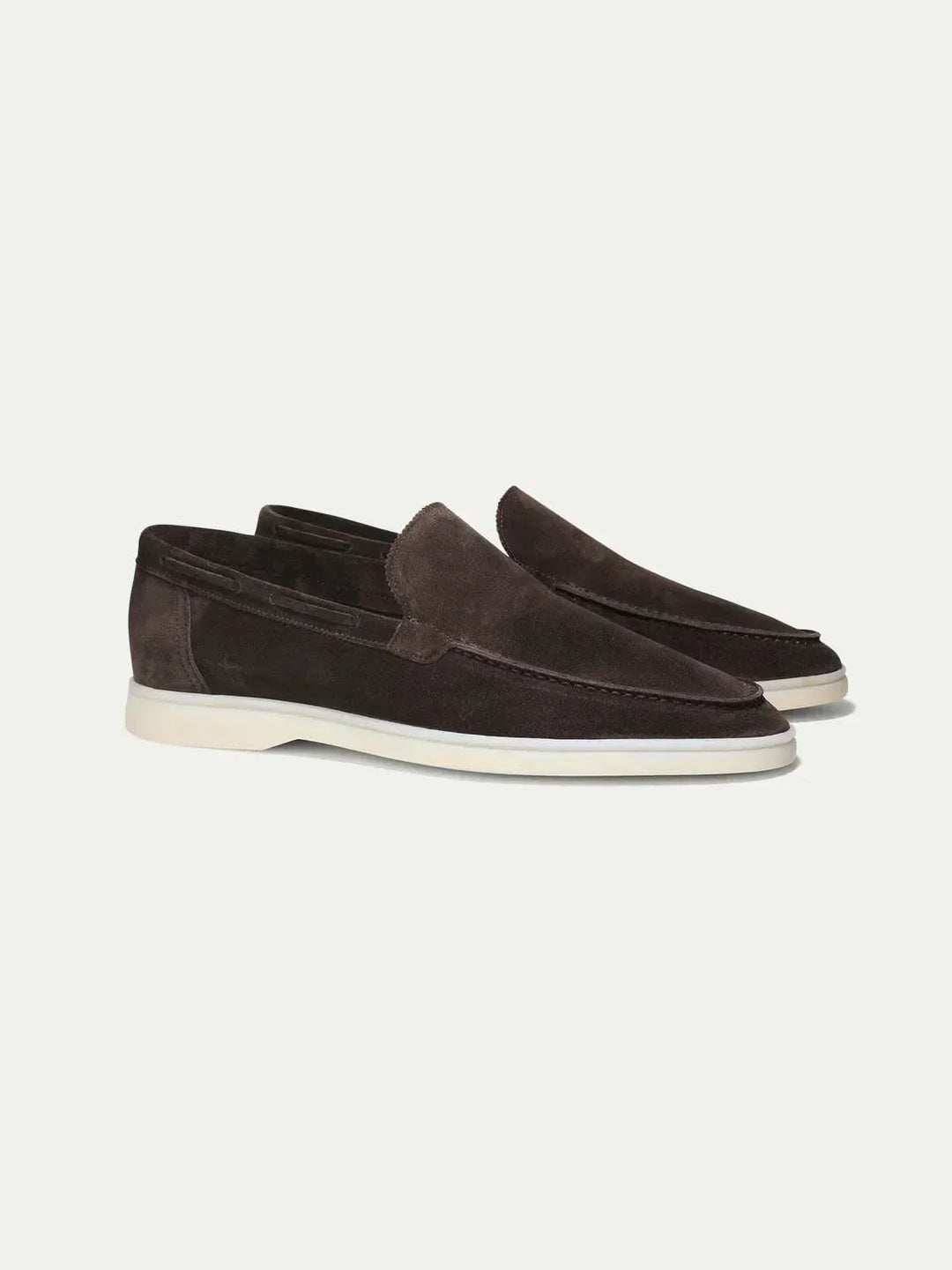Classic Suede Loafer Brown
