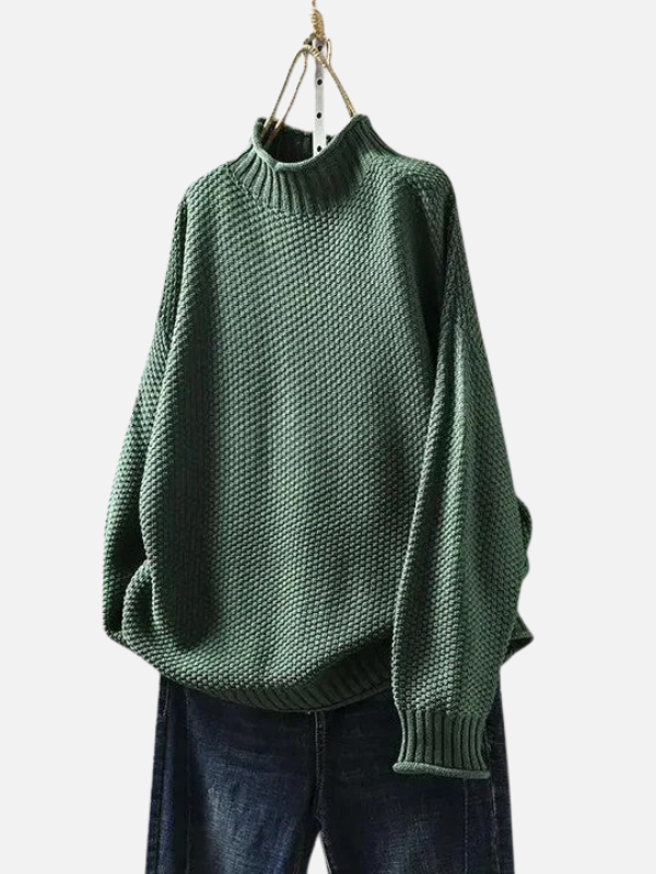 Karen | Roll Neck Jumper in Soft Chunky Knit