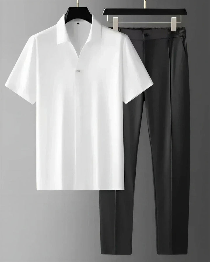 Harvard Polo Two-Piece Set