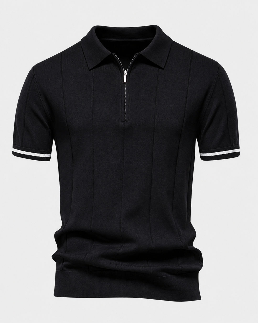 Clark | Zip Polo Shirt