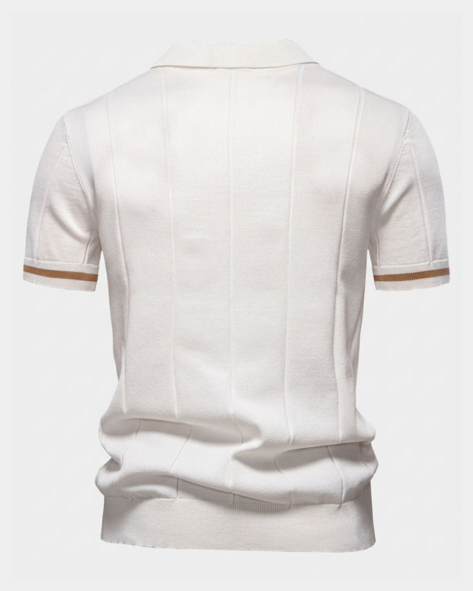 Clark | Zip Polo Shirt