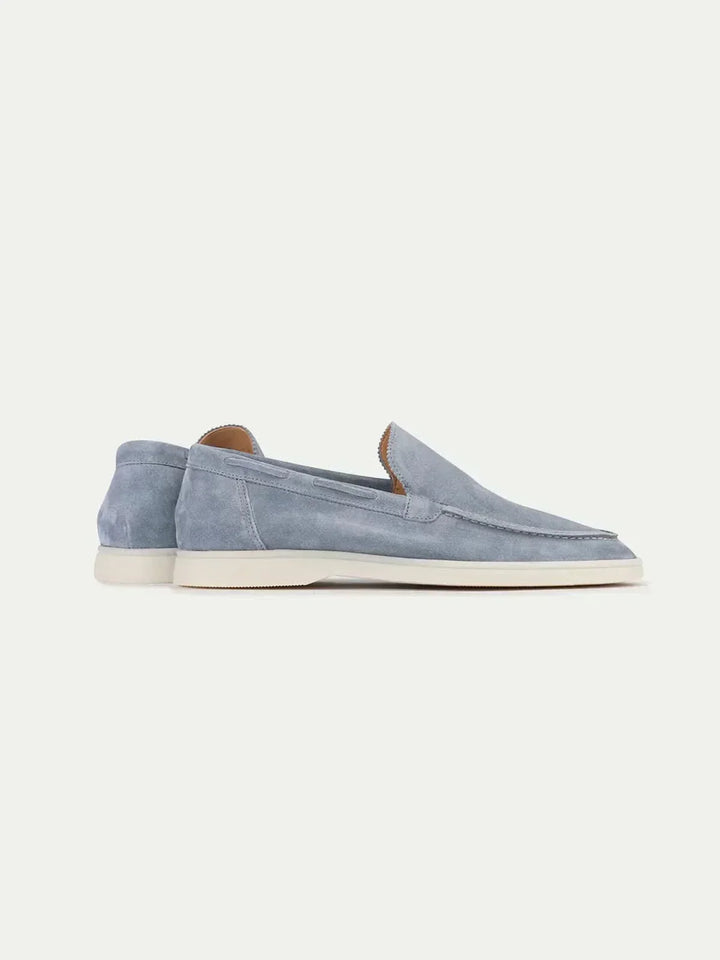 Classic Suede Loafer Baby Blue
