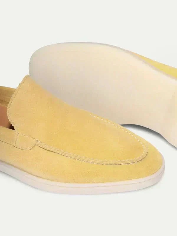 Classic Suede Loafer Citrus Yellow