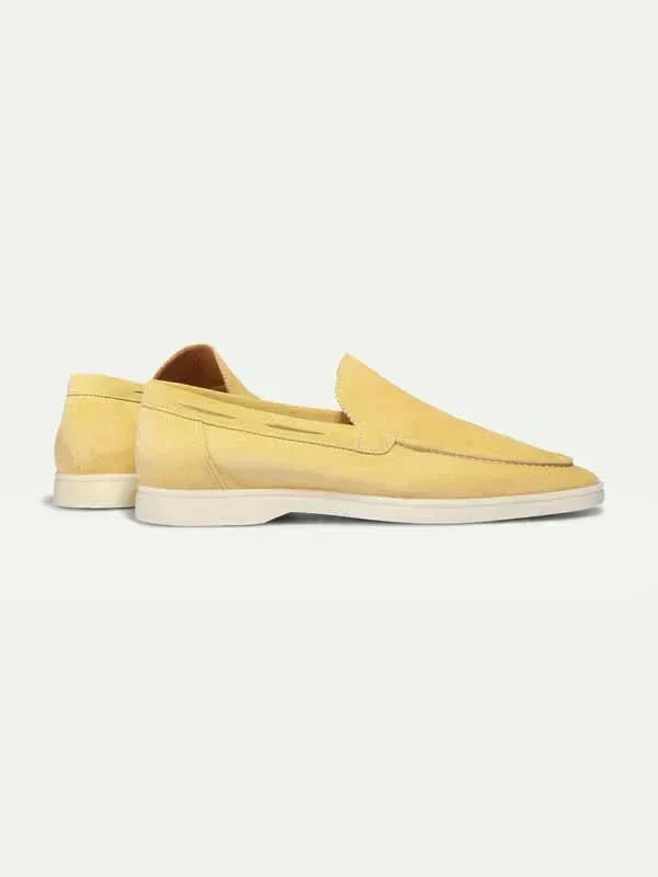 Classic Suede Loafer Citrus Yellow