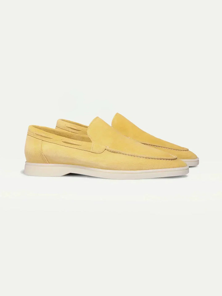 Classic Suede Loafer Citrus Yellow