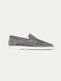 Classic Suede Loafer Grey