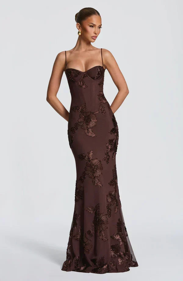 Aveline - Floral Corset Dress